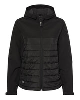 DRI DUCK Women's Vista Soft Shell Puffer Jacket. 9415 - Black