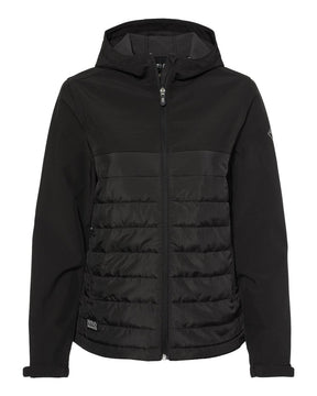 DRI DUCK Women's Vista Soft Shell Puffer Jacket. 9415 - Black