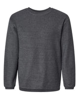 MV Sport Unisex Corded Crewneck Sweatshirt. 19179 - Charcoal