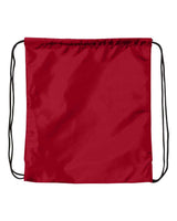 Liberty Bags Drawstring Backpack. 8893 - Red