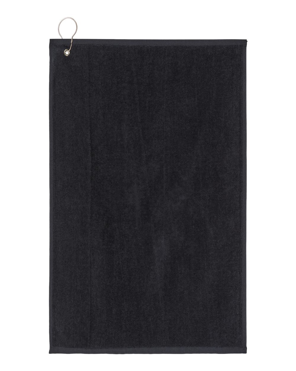 Carmel Towel Company Golf Towel. C162523GH - Black