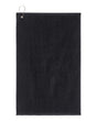Carmel Towel Company Golf Towel. C162523GH - Black