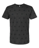 Code Five Unisex Star Print Tee. 3929 - Smoke Star