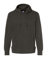 J. America Men's Ripple Fleece Hooded Sweatshirt. 8706 - Black