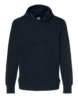 J. America Men's Ripple Fleece Hooded Sweatshirt. 8706 - Navy