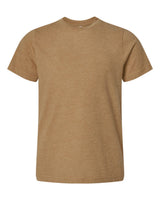 LAT Youth Fine Jersey Tee. 6101 - Vintage Coyote Brown