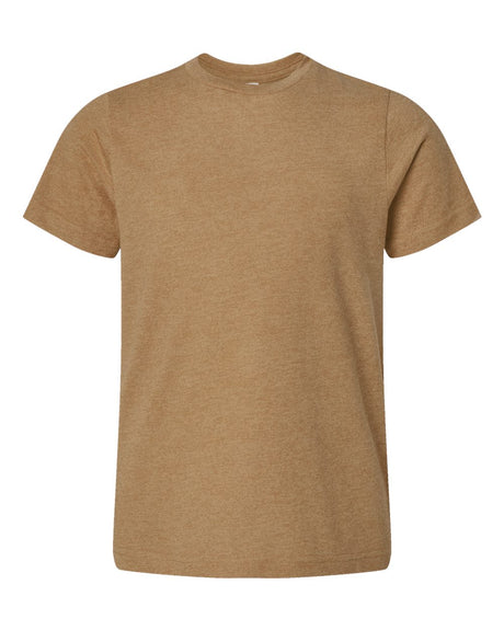 LAT Youth Fine Jersey Tee. 6101 - Vintage Coyote Brown