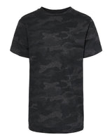 LAT Youth Fine Jersey Tee. 6101 - Storm Camo