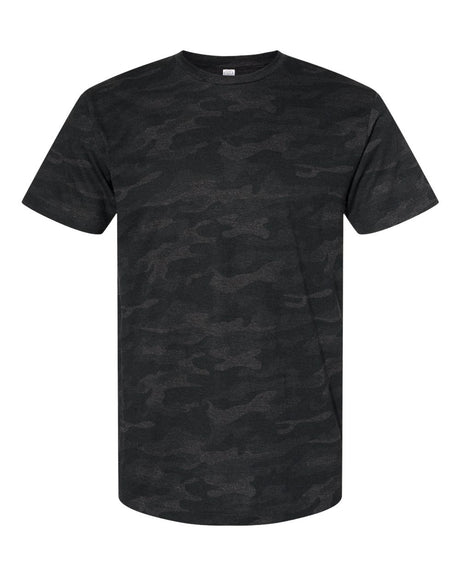 LAT Unisex Fine Jersey Tee. 6901 - Storm Camo