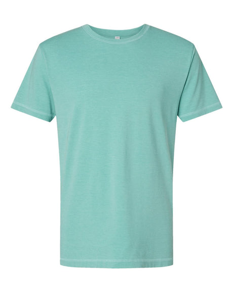 LAT Unisex Vintage Wash Tee. 6902 - Washed Saltwater