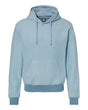 J. America Men's Flip Side Fleece Hooded Sweatshirt. 8709 - Chambray Heather