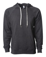 Independent Trading Co. Unisex Icon Lightweight Loopback Terry Hooded Sweatshirt. SS1000 - Charcoal Heather