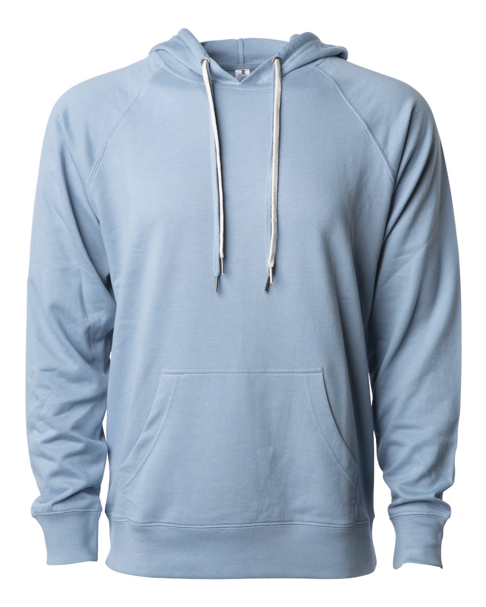 Independent Trading Co. Unisex Icon Lightweight Loopback Terry Hooded Sweatshirt. SS1000 - Misty Blue