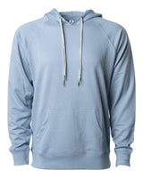 Independent Trading Co. Unisex Icon Lightweight Loopback Terry Hooded Sweatshirt. SS1000 - Misty Blue