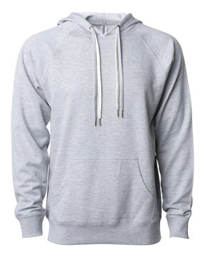 Independent Trading Co. Unisex Icon Lightweight Loopback Terry Hooded Sweatshirt. SS1000 - Athletic Heather