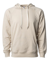 Independent Trading Co. Unisex Icon Lightweight Loopback Terry Hooded Sweatshirt. SS1000 - Sand