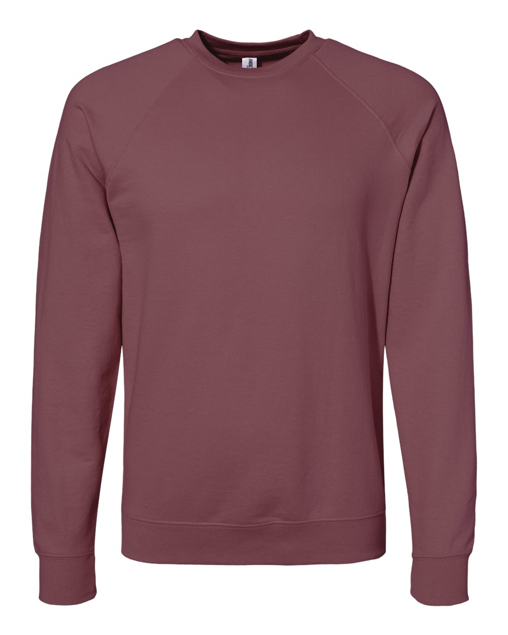 Independent Trading Co. Unisex Icon Lightweight Loopback Terry Crewneck Sweatshirt. SS1000C - Port