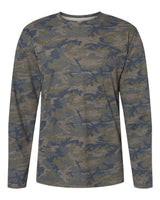 LAT Unisex Fine Jersey Long Sleeve Tee. 6918 - Vintage Camo