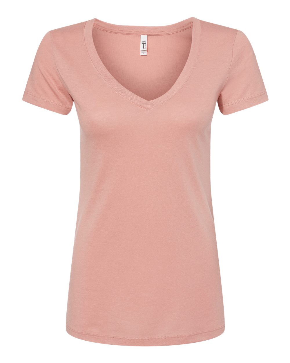 Next Level Women's Ideal V-Neck Tee. 1540 - Desert Pink