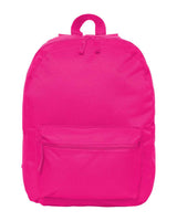 Liberty Bags 16" Basic Backpack. 7709 - Hot Pink