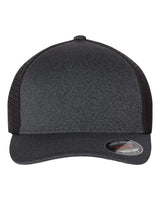 Flexfit Unipanel™ Trucker Cap. 5511UP - Melange Dark Grey/ Black