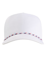 Imperial The Wrightson Cap. 5054 - White/ Light Blue-Red