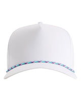 Imperial The Wrightson Cap. 5054 - White/ Teal-Purple