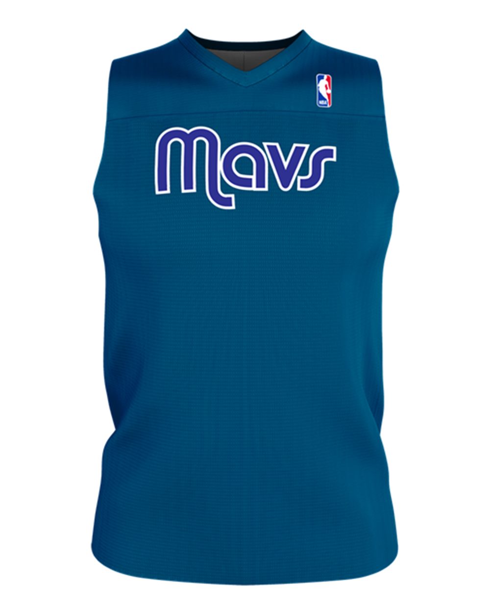 Alleson Athletic Men's NBA Logo'd Reversible Game Jersey. A105LA - Dallas Mavericks