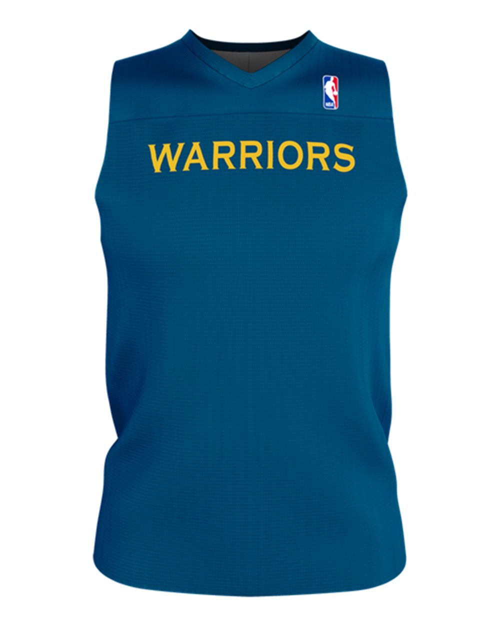 Alleson Athletic Men's NBA Logo'd Reversible Game Jersey. A105LA - Golden State Warriors
