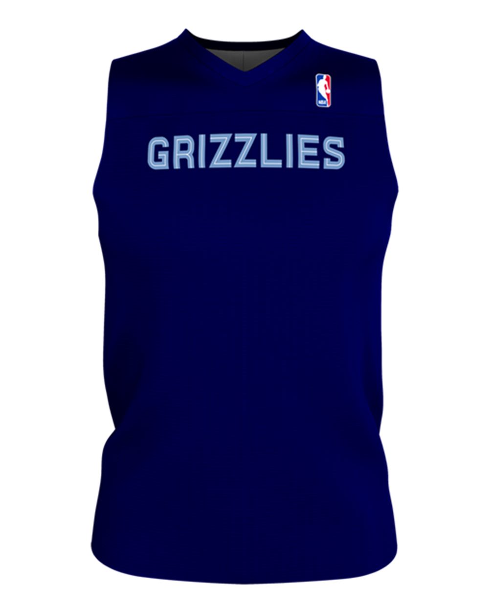Alleson Athletic Men's NBA Logo'd Reversible Game Jersey. A105LA - Memphis Grizzlies