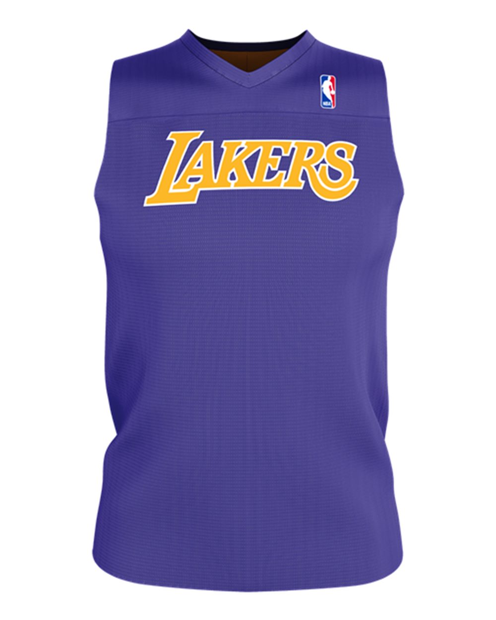 Alleson Athletic Youth NBA Logo'd Reversible Game Jersey. A105LY - Los Angeles Lakers
