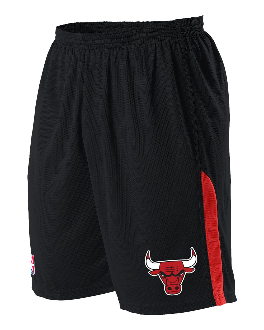 Alleson Athletic Men's NBA Logo'd Shorts. A205LA - Chicago Bulls