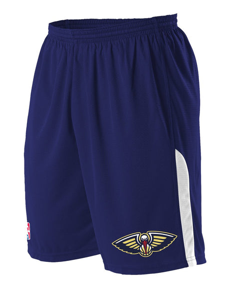 Alleson Athletic Men's NBA Logo'd Shorts. A205LA - New Orleans Pelicans