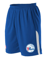 Alleson Athletic Men's NBA Logo'd Shorts. A205LA - Philadelphia 76ers