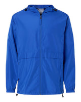 Champion Unisex Full-Zip Anorak Jacket. CO125 - Royal Blue