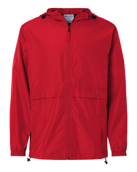 Champion Unisex Full-Zip Anorak Jacket. CO125 - Scarlet