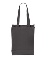 Q-Tees 12L Gussetted Shopping Bag. Q1000 - Charcoal