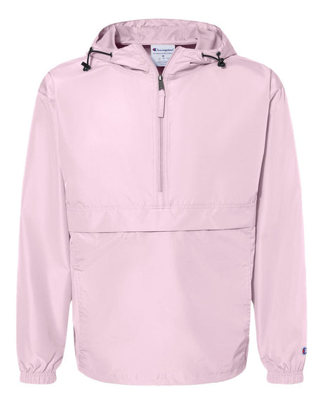 Champion Unisex Packable Anorak Jacket. CO200 - Pink Candy