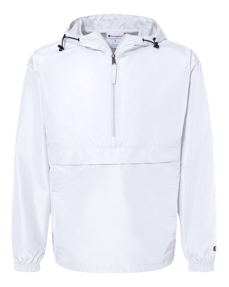 Champion Unisex Packable Anorak Jacket. CO200 - White