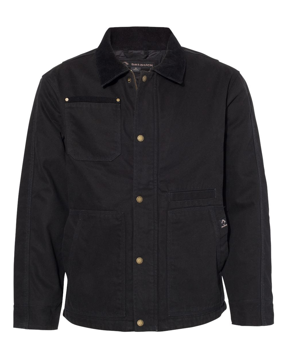 DRI DUCK Men's Tall Rambler Boulder Cloth Jacket. 5091T - Black