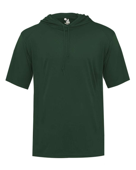 Badger Men's B-Core Hooded T-Shirt. 4123 - Forest