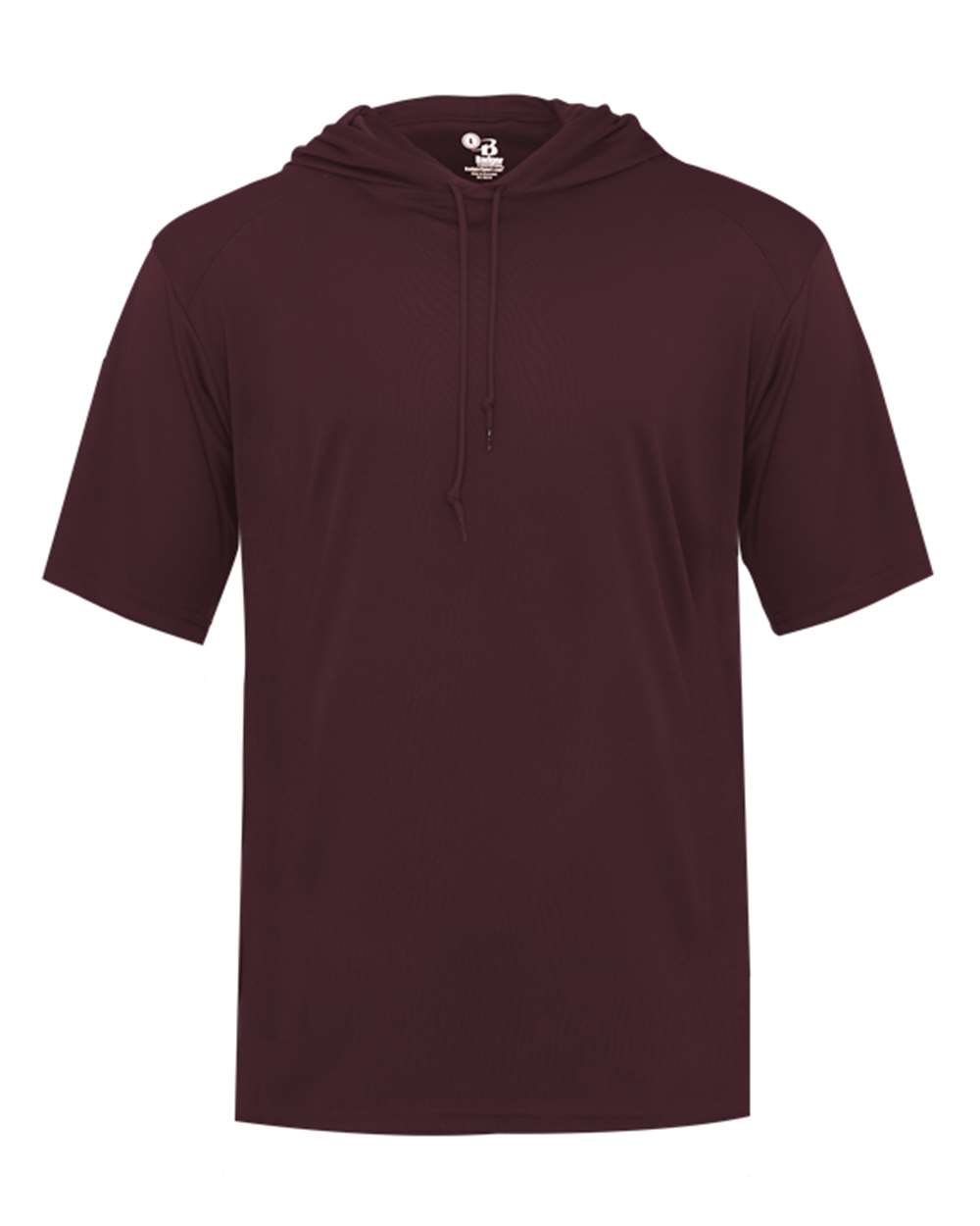 Badger Men's B-Core Hooded T-Shirt. 4123 - Maroon