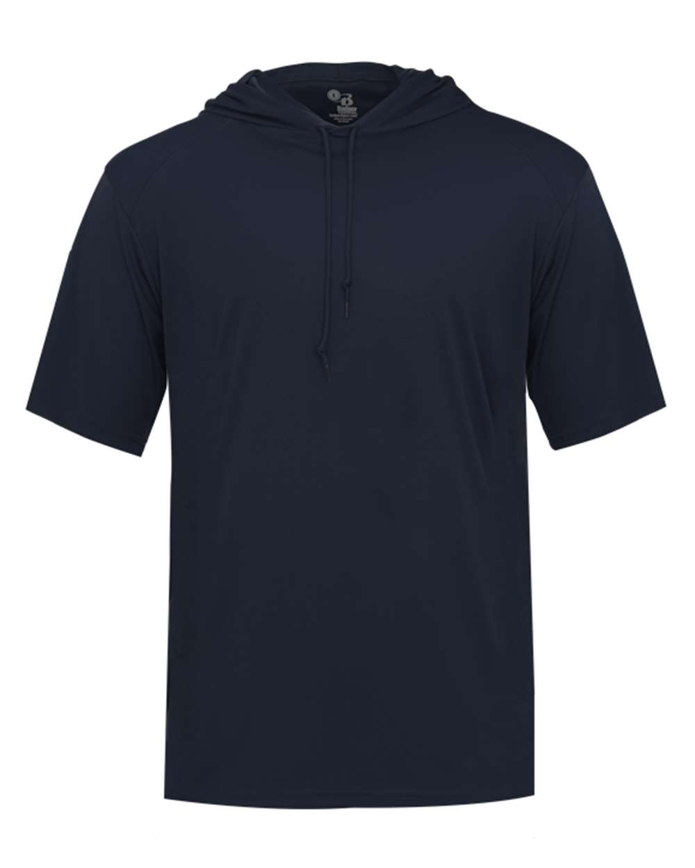 Badger Men's B-Core Hooded T-Shirt. 4123 - Navy