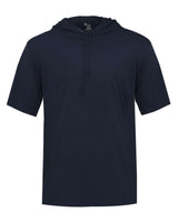Badger Men's B-Core Hooded T-Shirt. 4123 - Navy