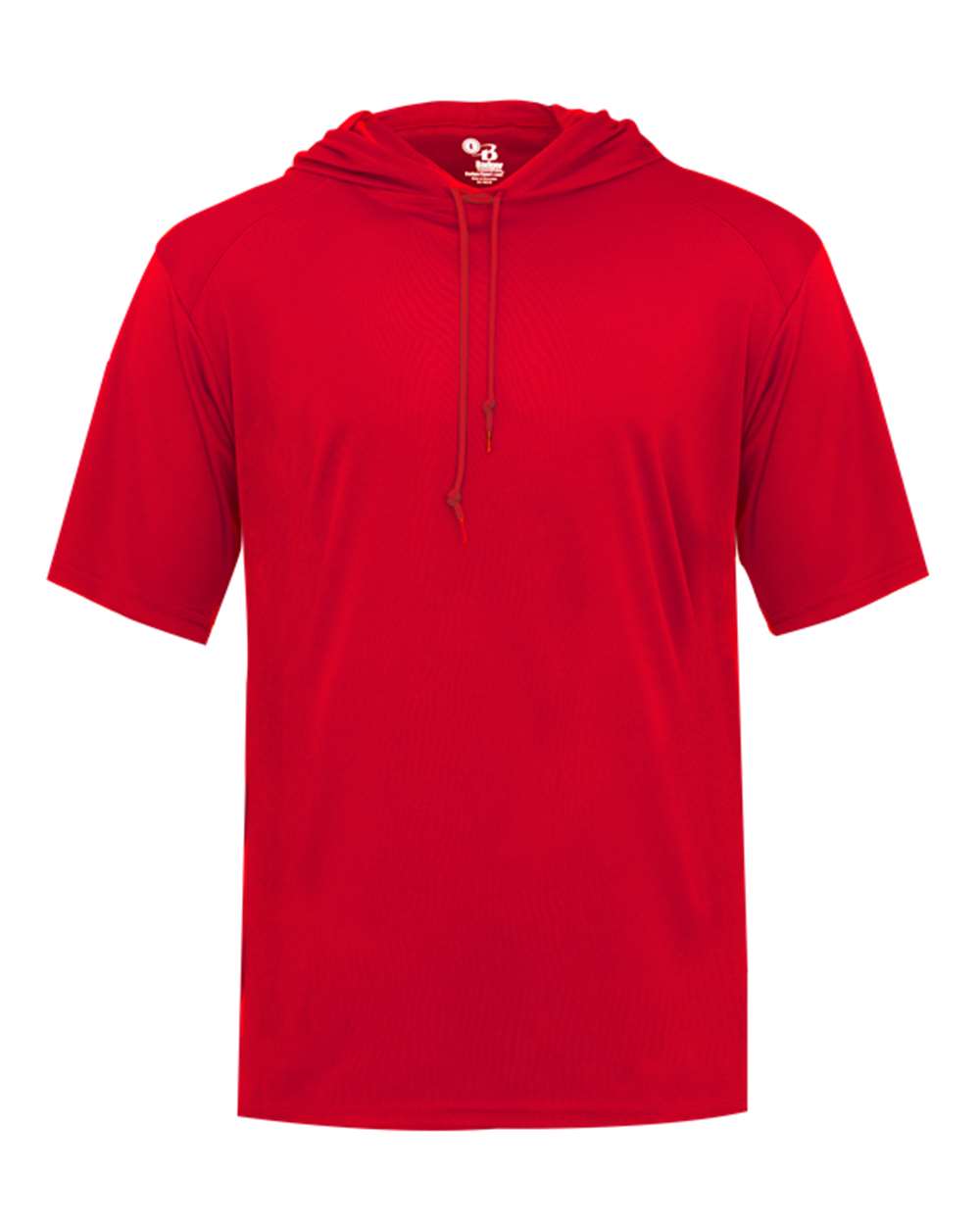 Badger Men's B-Core Hooded T-Shirt. 4123 - Red