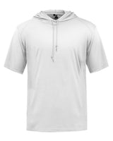 Badger Men's B-Core Hooded T-Shirt. 4123 - White