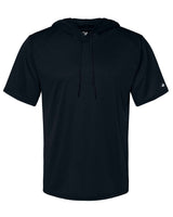 Badger Men's B-Core Hooded T-Shirt. 4123 - Black