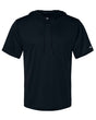 Badger Men's B-Core Hooded T-Shirt. 4123 - Black