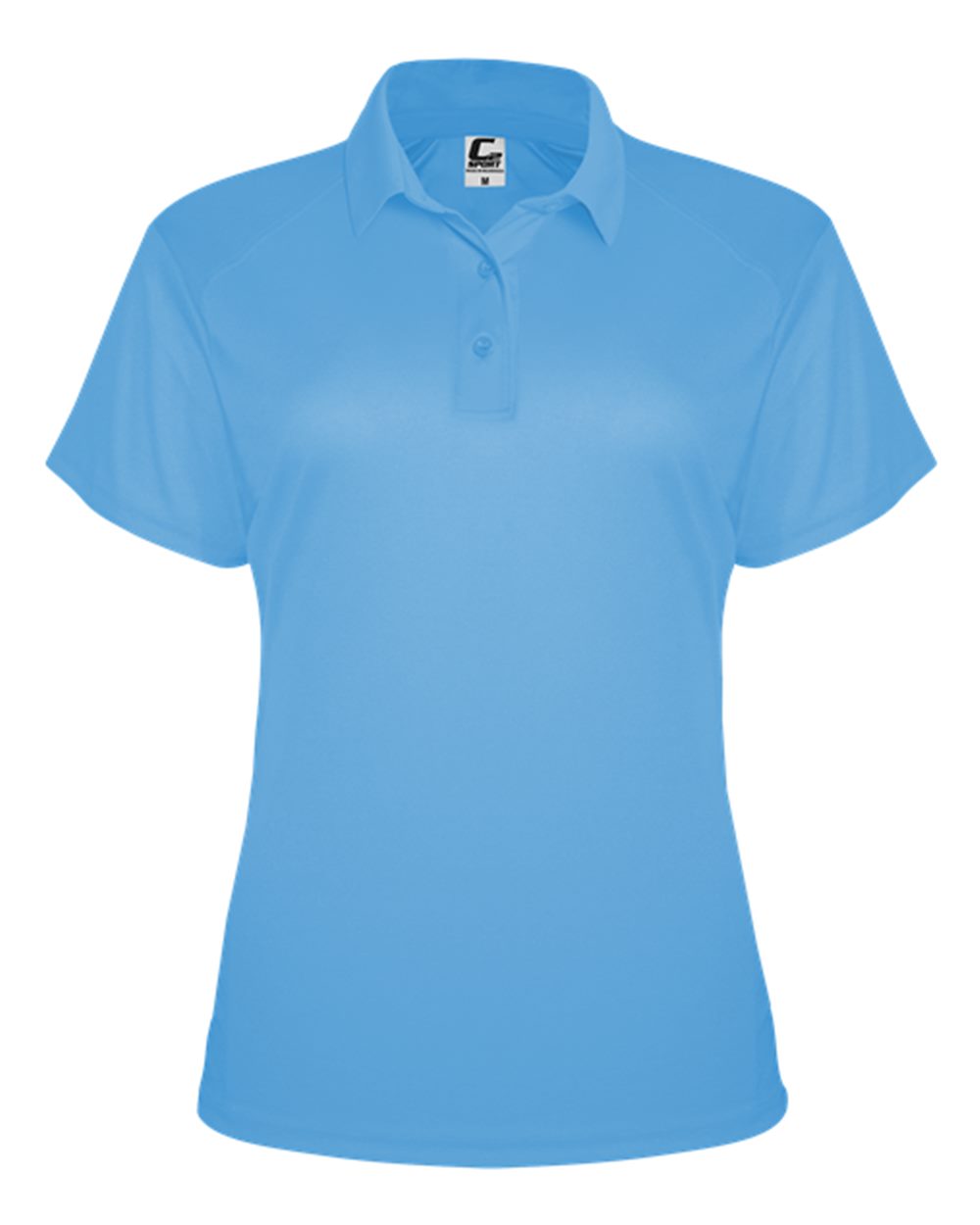 C2 Sport Women's Polo. 5902 - Columbia Blue
