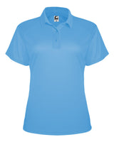 C2 Sport Women's Polo. 5902 - Columbia Blue